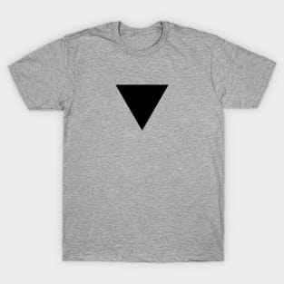 Lesbian Pride Black Triangle T-Shirt